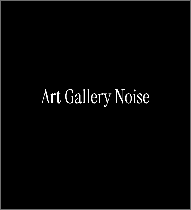 Ambient noises in an Art Gallery, peope associate silence with Art