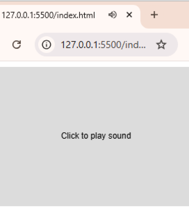 This is a picture of me playing with Tutorial one codes. I used my audio instead of the audio in the files.