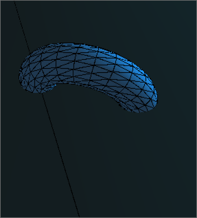 The second torus example where I play around with the cameras. 