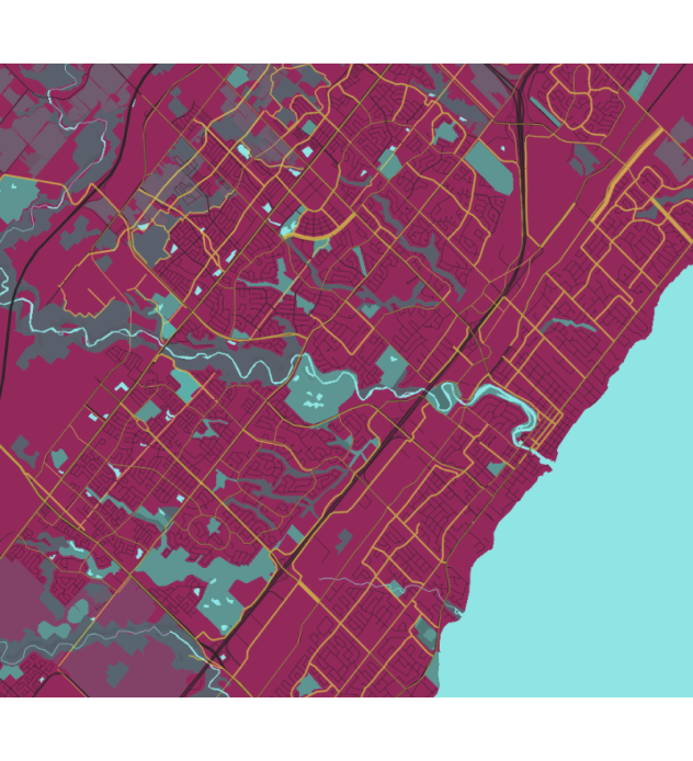 data visualized for bicycles json file