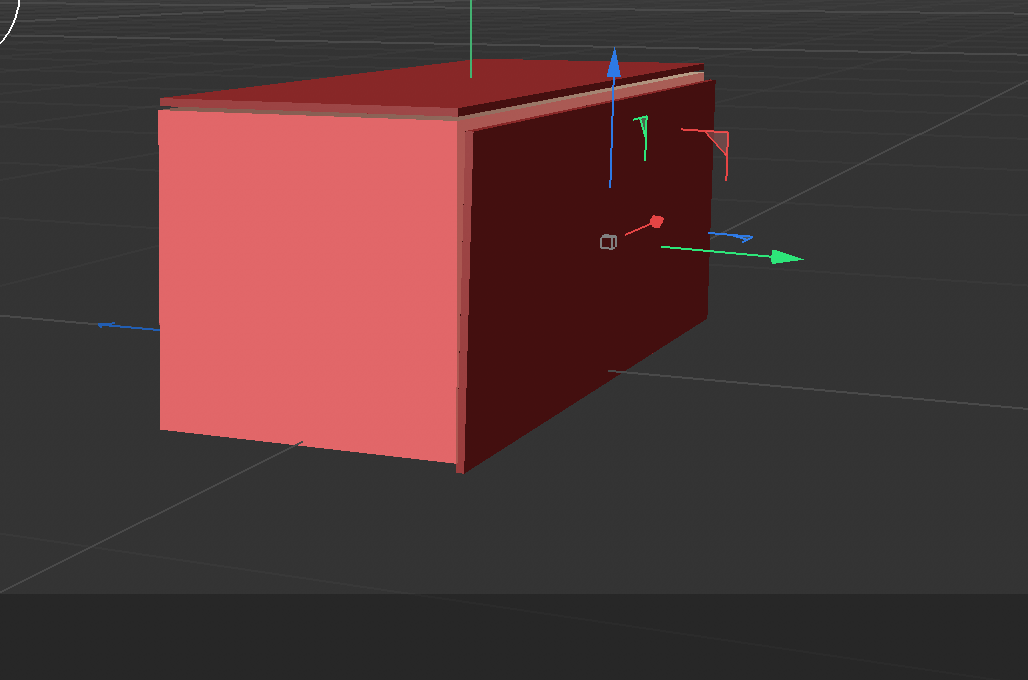 teabox  in c4d from the side showing the layers