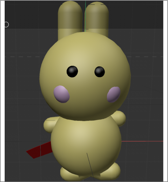 final doll render with tag and lighting